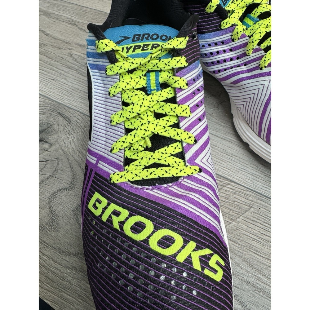 Brooks Hyperion Running Shoes Womens 9.5 Purple/Black Lightweight 1202261B529 - Picture 11 of 11